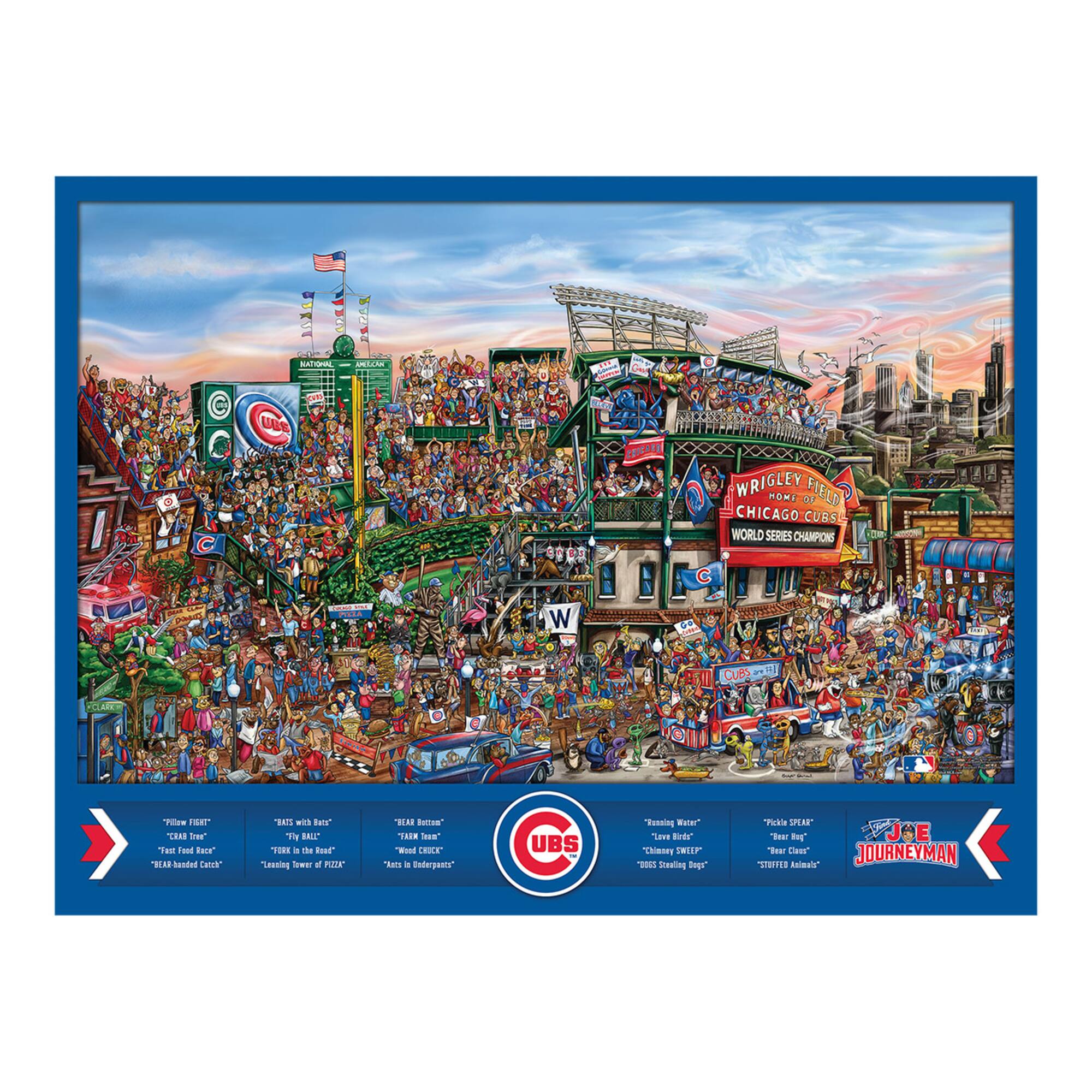 Chicago Cubs Joe Journeyman 500 Piece Puzzle
